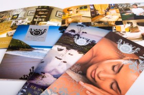 Corporate brochures, lodge photography, illustration