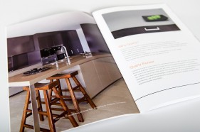 Caesarstone product brochure design