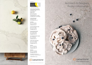 Caesarstone product brochure design