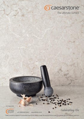 Caesarstone magazine advertising