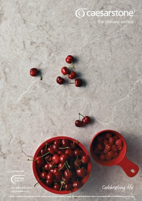 Caesarstone magazine advertising