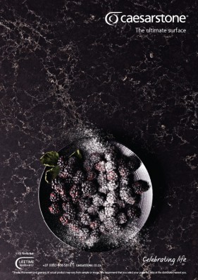 Caesarstone magazine advertising