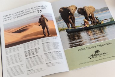 Corporate magazine design and digital publishing George, Garden Route