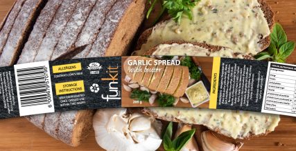 Product label design and studio product photography
